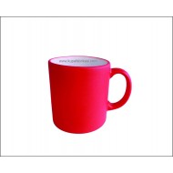 lazer kırmızı mat kupa bardak