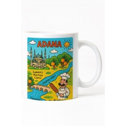 adana baskılı kupa bardak