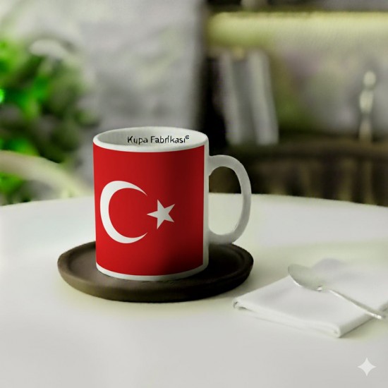 Türkiye bayrak kupa bardak seramik üreticiden